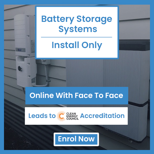 Battery Storage Install Only Course