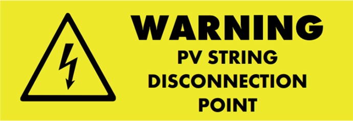 Warning PV